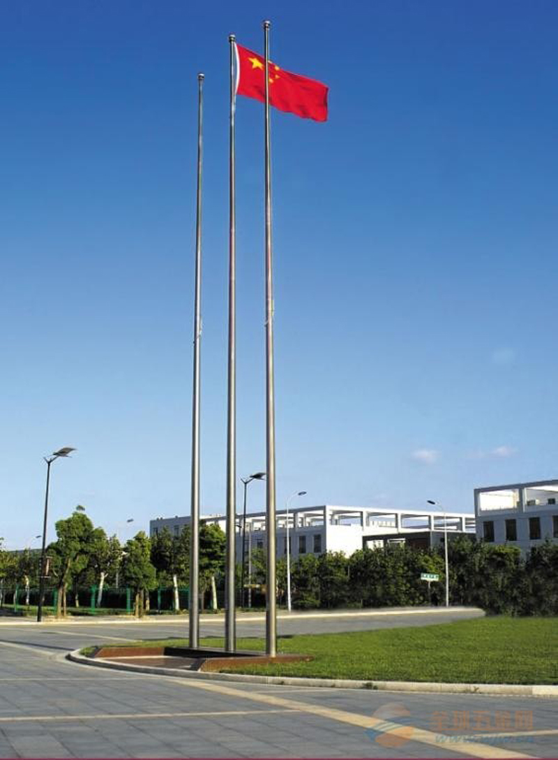 廣場錐形旗桿-1
